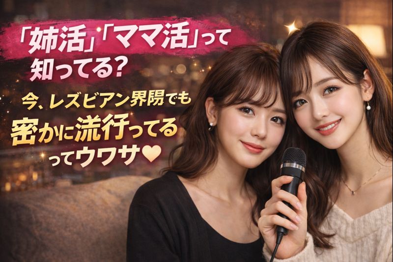 「姉活」「ママ活」って知ってる? 今、レズビアン界隈でも密かに流行ってるってウワサ♡